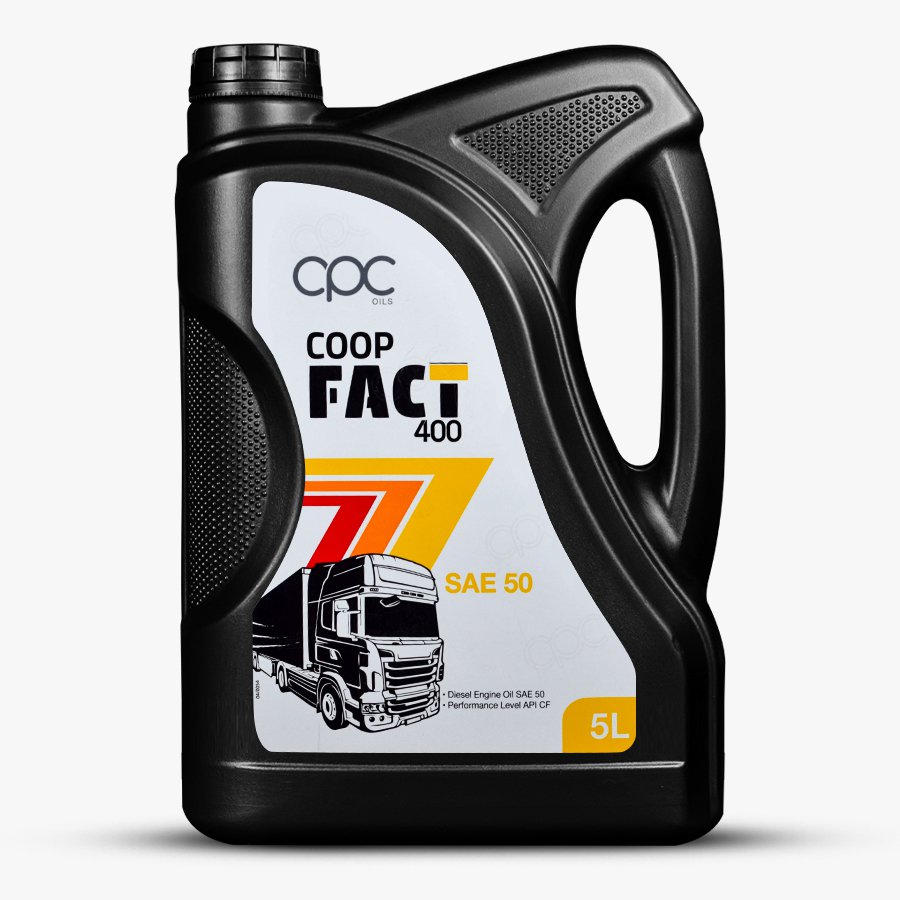 زيت محرك ديزل 5لتر Fact400 (SAE 50) - CPC