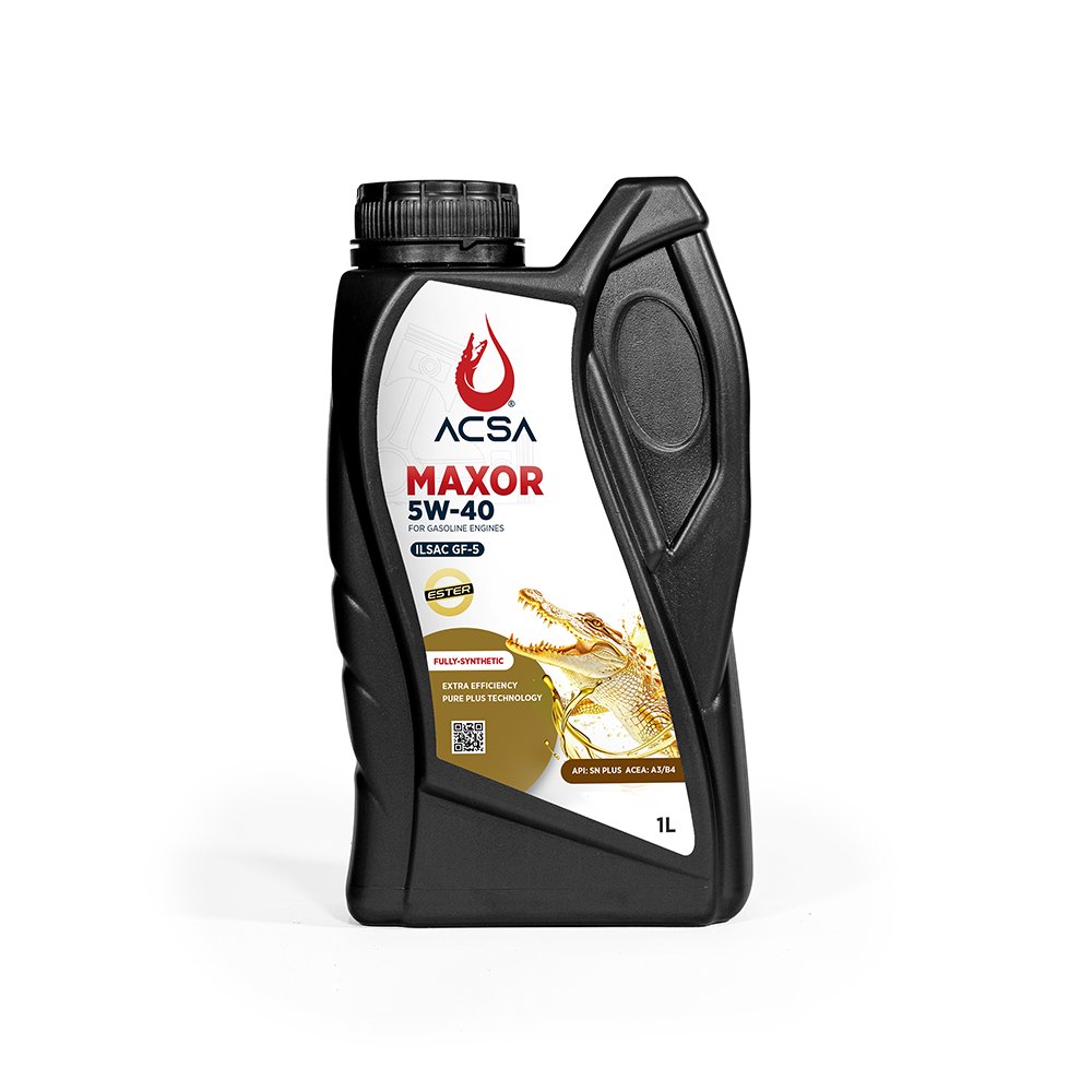 زيت محرك 5w-40 ماكسور 1 لتر من اكسا